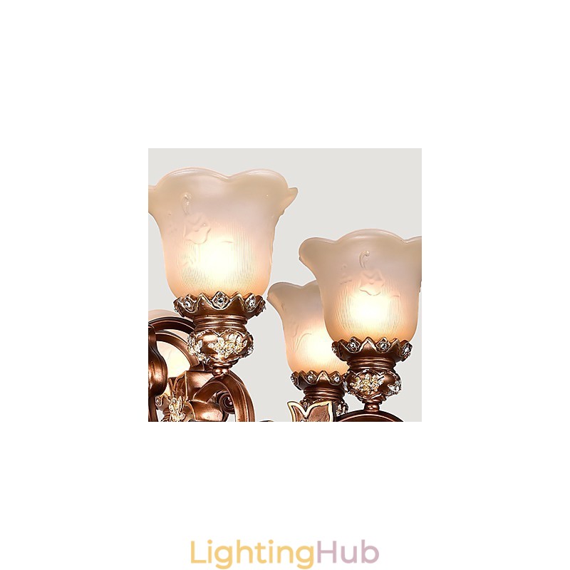 Chandelier Traditional Classic Retro Metal