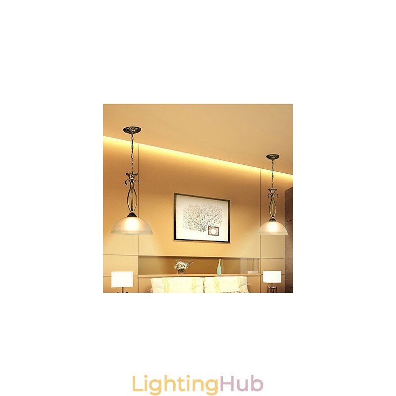Northern Rural Table Lamp Is Contemporary And Contracted Ideas Single Head Droplight Glass Lamp