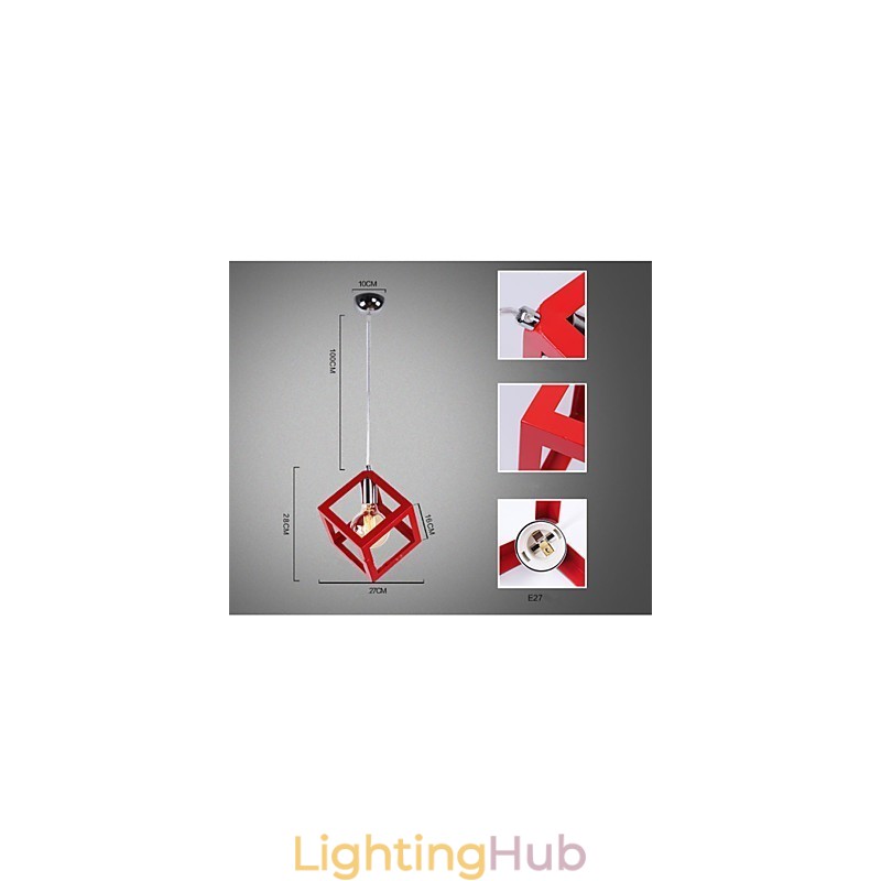 Traditional Classic Mini Style Painting Metal Chandelier