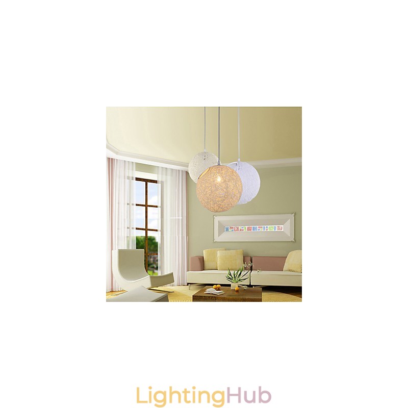 CreativeAmerican Country Creative Cany Art Color Droplight And Spherical Shape Lamp Light