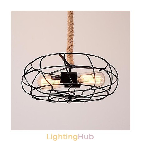 Vintage American Lron Rope Creative Industrial Fan Chandelier Vintage American Lron Rope Creative Industrial Fan Chandelier