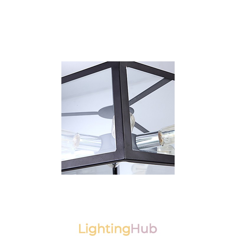 Glass Chandelier Modern Minimalist Mediterranean Cafe Nordic Lamps Chandelier