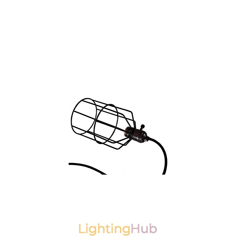 Retro Mini Style Painting Metal Pendant Light Garage