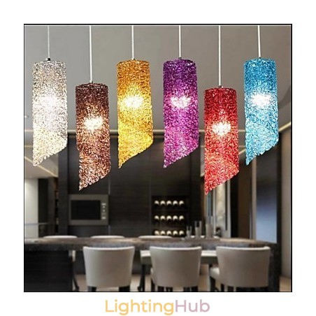 Single Head Cylindrical Round long Aluminum Cylinder Creative lamps