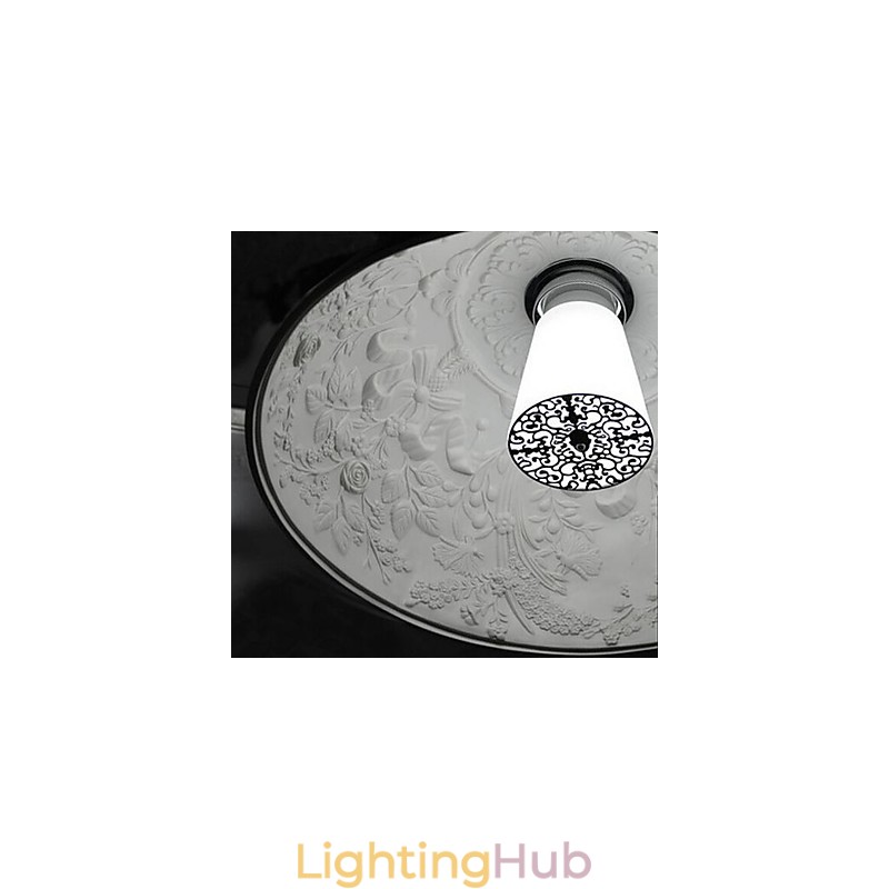 Modern Contemporary Painting Resin Pendant Light