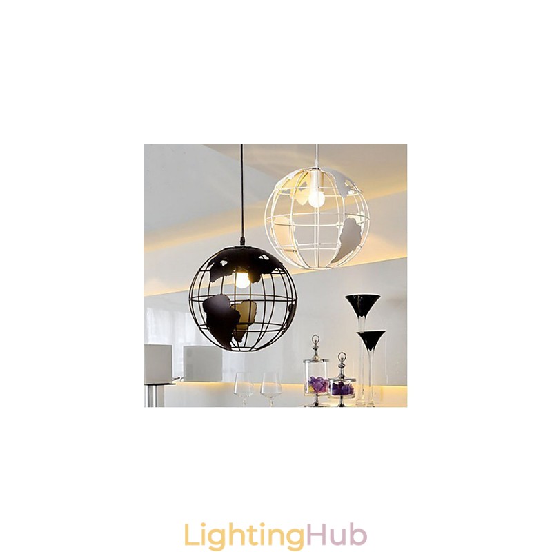 Nordic Modern Simple Earth Single Head Hanging Lamp