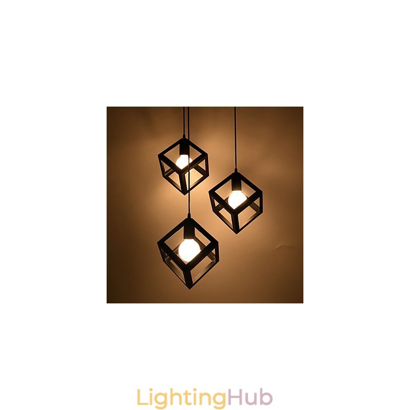 Creative Contemporary And Contracted Wrought Iron Chandelier Single Head Lamps