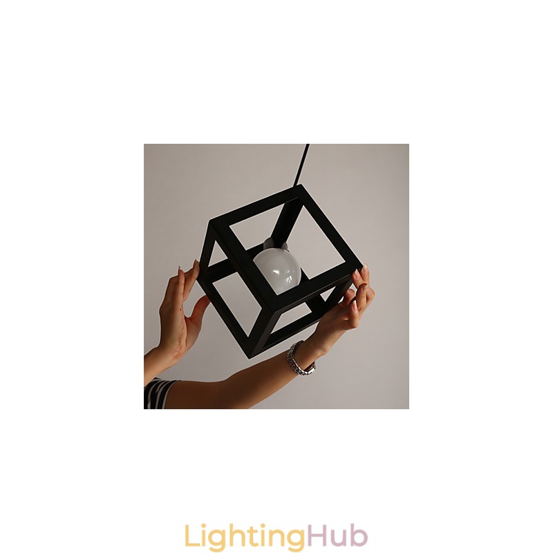 Creative Contemporary And Contracted Wrought Iron Chandelier Single Head Lamps
