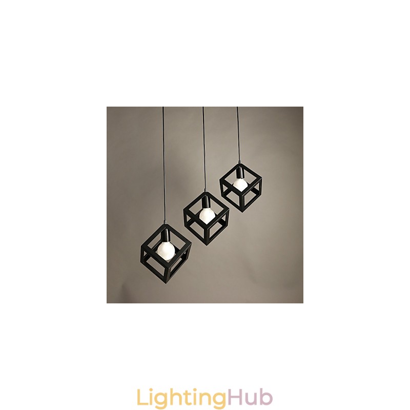 Creative Contemporary And Contracted Wrought Iron Chandelier Single Head Lamps