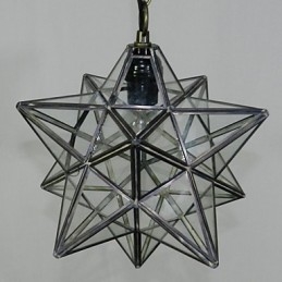 The Pentagon Star Light Contracted And Contemporary Chandelier Lamp