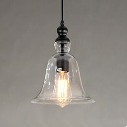 European Contracted Loft Glass Chandelier Bell