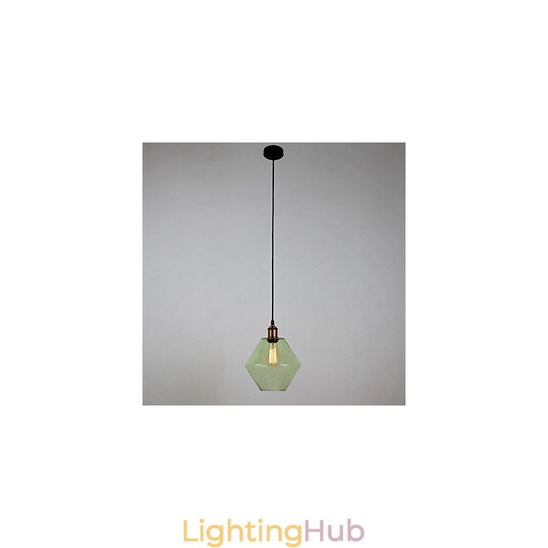 Glass 1 Light Artistic Minimalist Pendant