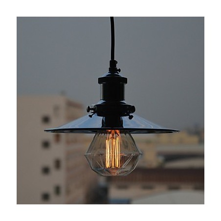 Country Chrome Metal Pendant Light Country Chrome Metal Pendant Light