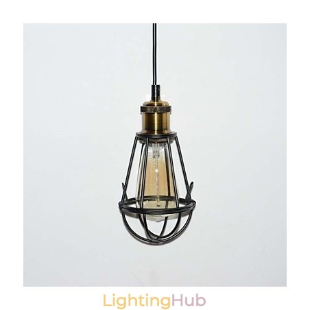 LOFT Lamp Vintage Pendant Light Edison Light Balck Iron Metal Cage Lampshade Warehouse Style Lighting Light Fixture LOFT Lamp Vintage Pendant Light Edison Light Balck Iron Metal Cage Lampshade Warehouse Style Lighting Light Fixture