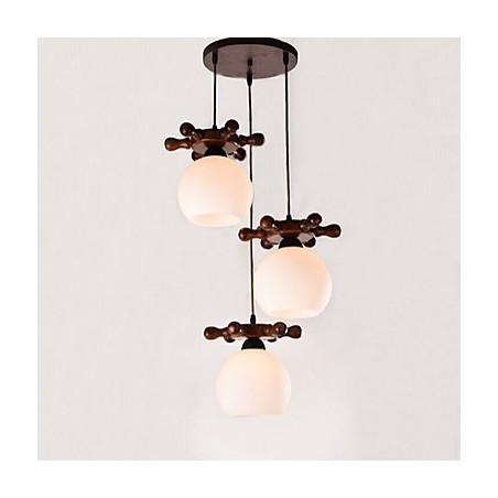 European Mediterranean Ship rudder Glass Dining Pendant Simple Modern Solid Wood lamps European Mediterranean Ship rudder Glass Dining Pendant Simple Modern Solid Wood lamps