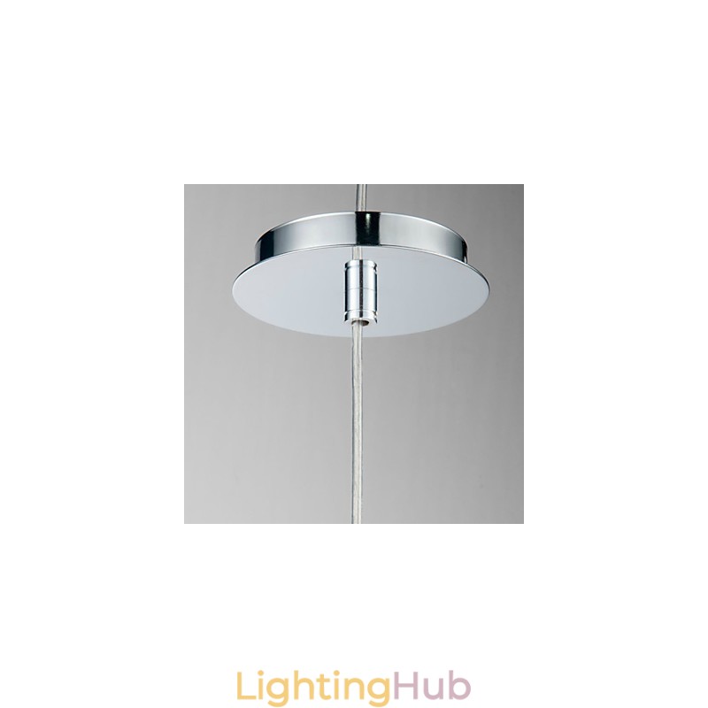 Tradition Classic Transparent glass 1 Light Chandelier