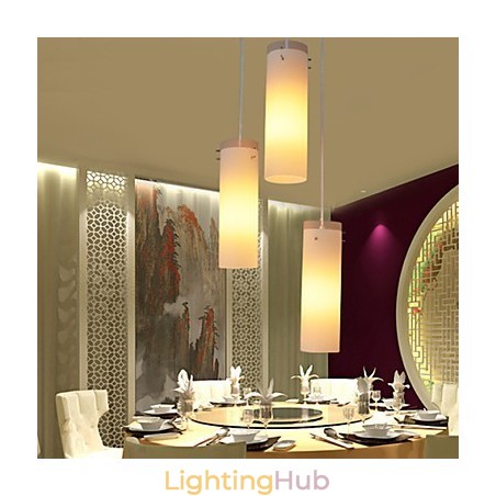 Cylindrical Glass Straight Single Head Drum Drum Simple Droplight Lamp Lighting Cylindrical Glass Straight Single Head Drum Drum Simple Droplight Lamp Lighting