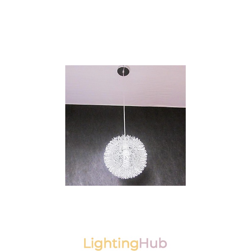 Modern Contemporary Globe Metal Pendant Light