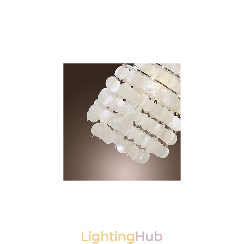 Modern Contemporary Mini Style Chrome Pendant Light