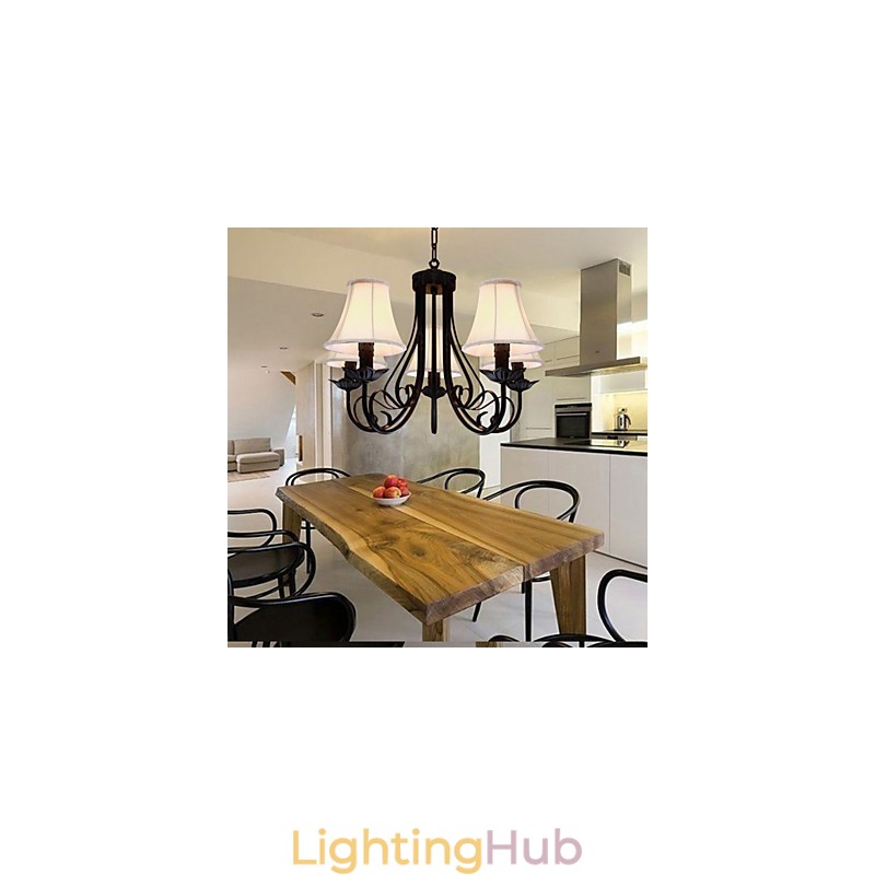Traditional Classic Antique Brass Chandelier