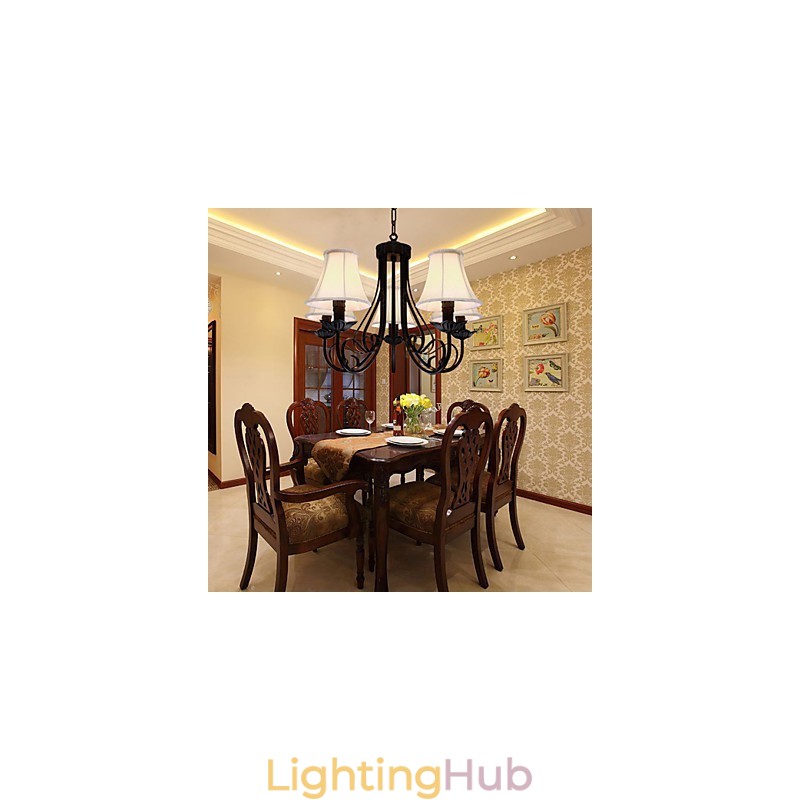 Traditional Classic Antique Brass Chandelier