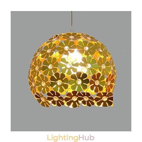 Modern Color Plum Flower Ball Single Head Crystal Droplight Modern Color Plum Flower Ball Single Head Crystal Droplight