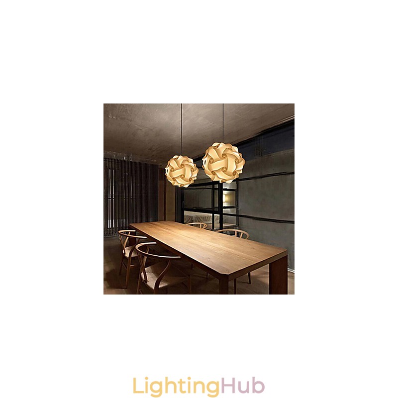 DIY Modern Pendant Ball Lamp 25cm