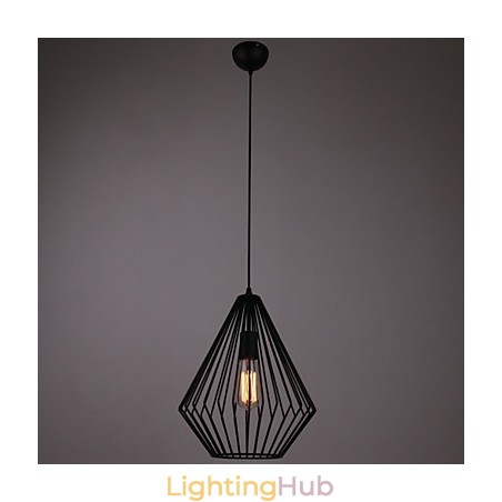 Mini Pendant Diamonds Lamp 1 Light Painting Processing