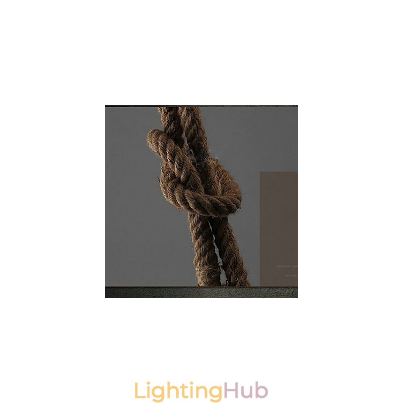 Creative multifunction hemp rope chandelier