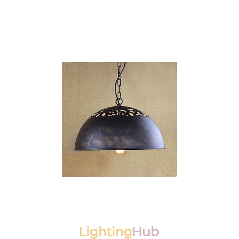 American Industry Wrought Iron Chain Hoist Nostalgia Half A Circle Droplight Restoring Ancient Ways