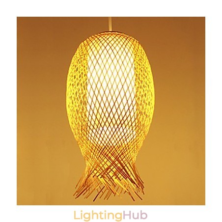 Modern Teahouse Bamboo Weaving Bamboo Decoration Droplight Lamp Modern Teahouse Bamboo Weaving Bamboo Decoration Droplight Lamp