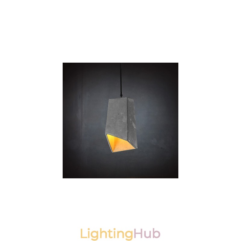 Contemporary And Contracted Retro Cement Pendant Lamp Light