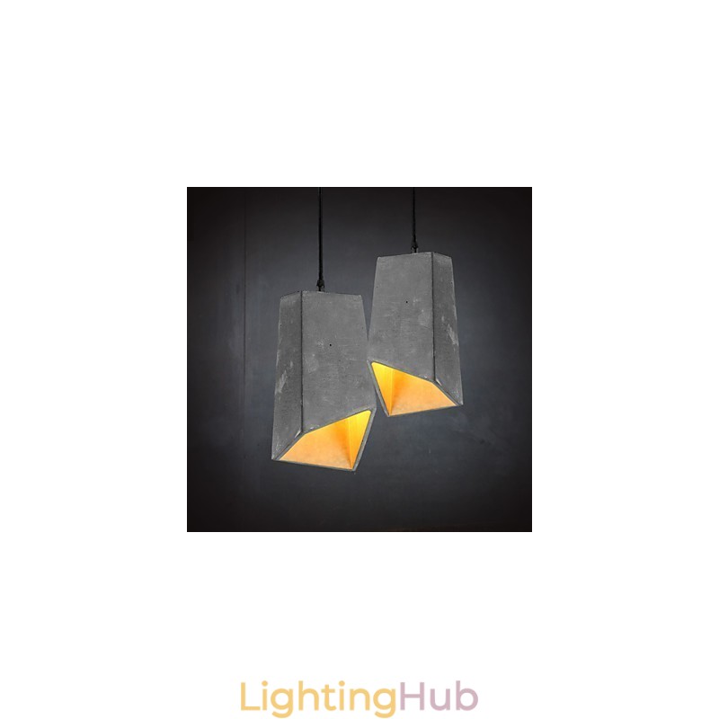 Contemporary And Contracted Retro Cement Pendant Lamp Light