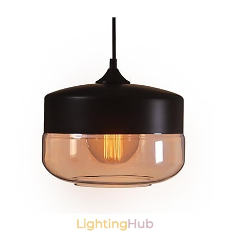 WestMenLights Vintage Modern Paint Glass Ceiling Lamp Pendant Light Black 250mm Diameter WestMenLights Vintage Modern Paint Glass Ceiling Lamp Pendant Light Black 250mm Diameter
