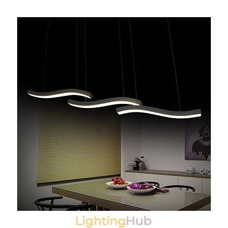 Wavy Design Fashion Simple Acrylic Pendant Light Wavy Design Fashion Simple Acrylic Pendant Light