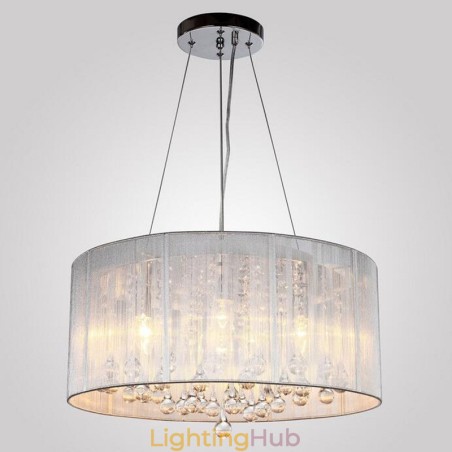 Traditional Classic Crystal Chrome Metal Chandelier Traditional Classic Crystal Chrome Metal Chandelier