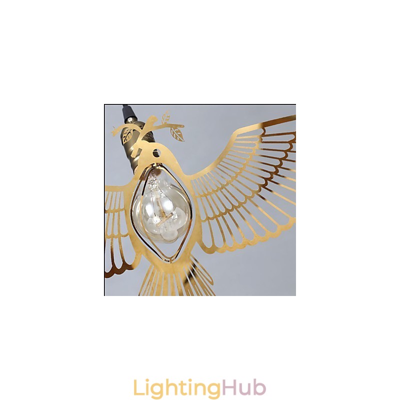 Retro Paper cut Art Bird Plating