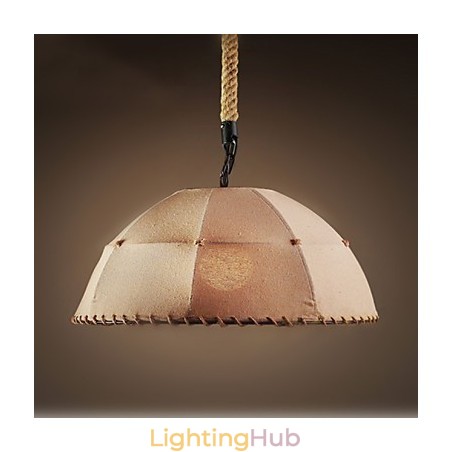 Contracted Nordic Vintage Linens Hemp Rope American Country Droplight Lamp