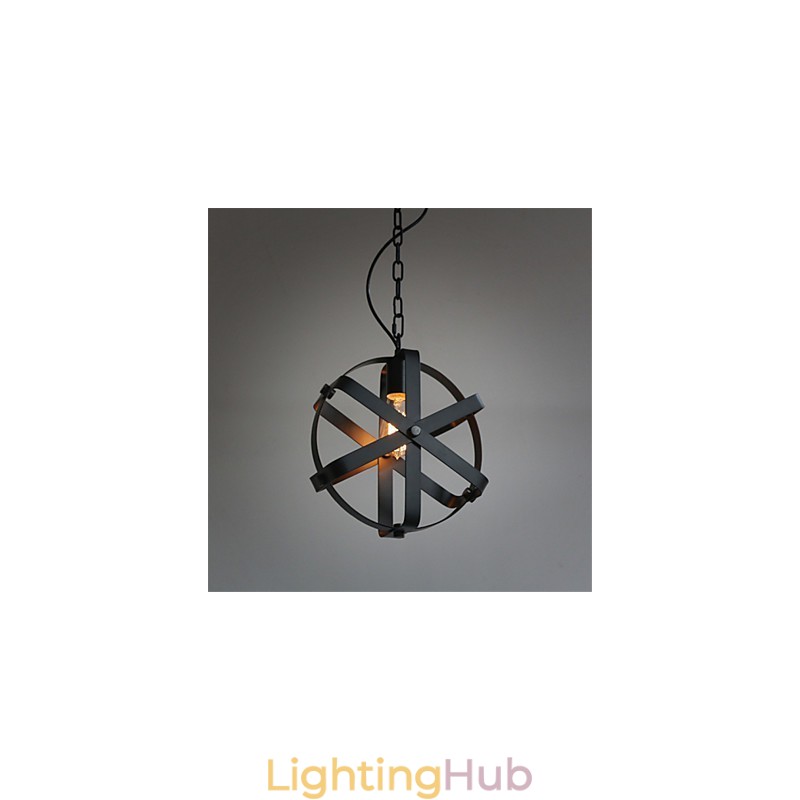 Vintage Style Industrial Round Pendant Light Loft Home Furnishing decorative Chandelier