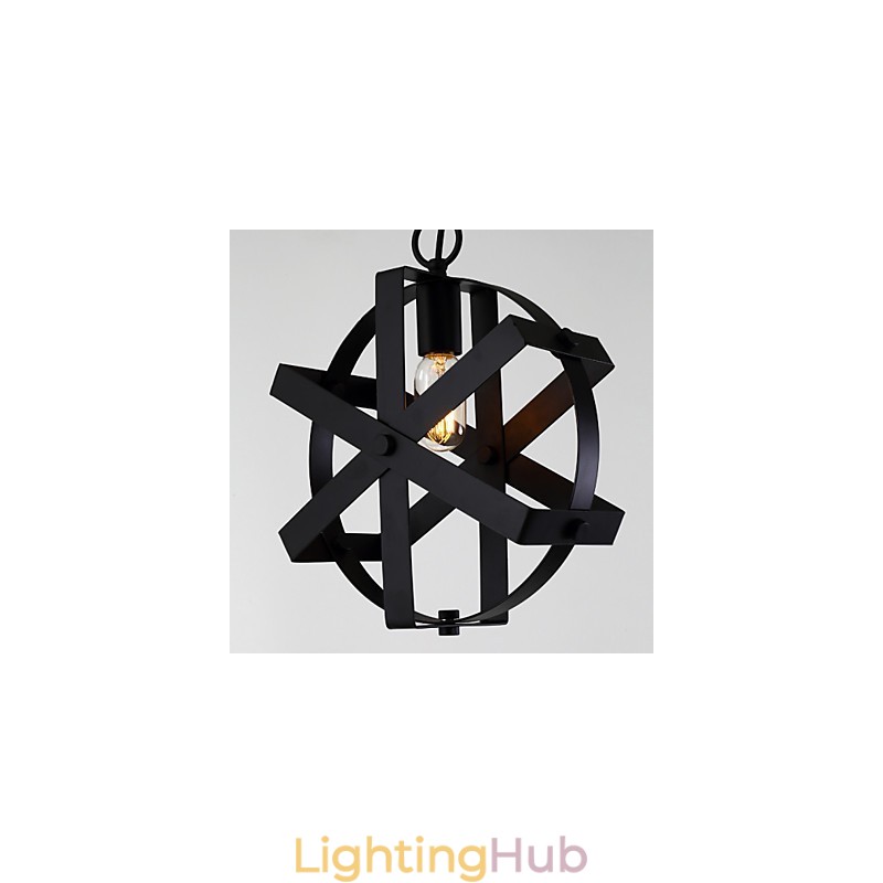 Vintage Style Industrial Round Pendant Light Loft Home Furnishing decorative Chandelier