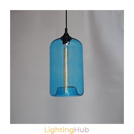 Bottle Design Pendant 1 Light with Transparent Shade Bottle Design Pendant 1 Light with Transparent Shade