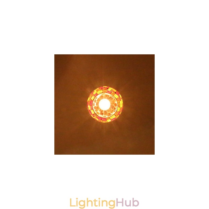 Modern Contemporary Painting Metal Pendant Light