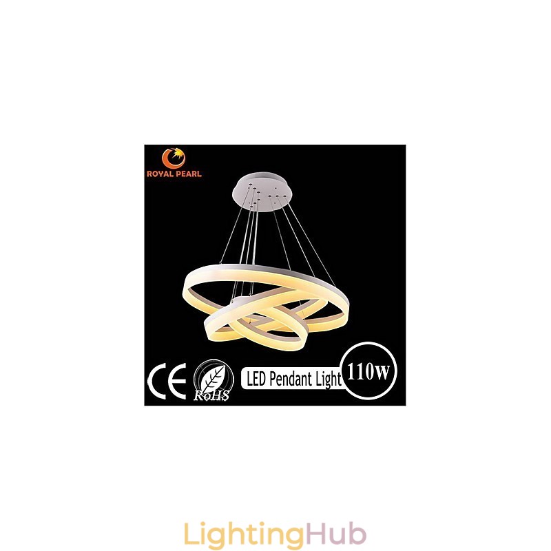 Hot Sale White Color Acrylic Modern Hanging Light 130W