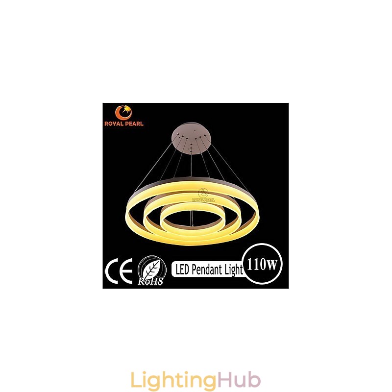 Hot Sale White Color Acrylic Modern Hanging Light 130W