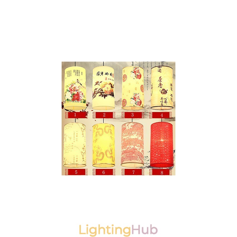 Single Head Meals Chandelier Archaizes Teahouse Small Droplight Lamp