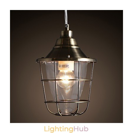 Retro Mini Style Electroplated Metal Pendant Light Retro Mini Style Electroplated Metal Pendant Light