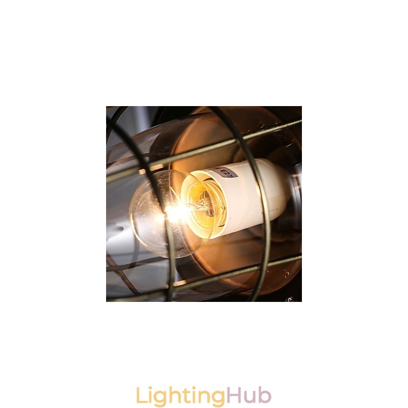 Retro Mini Style Electroplated Metal Pendant Light