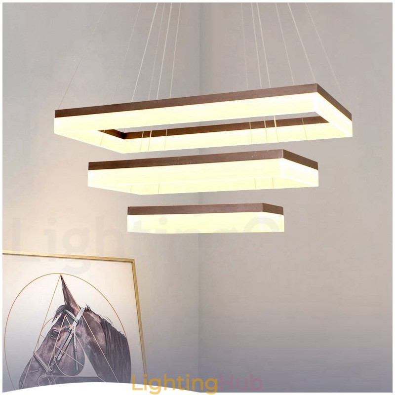Wi Fi Smart Dimmable 3 Tiers Modern Contemporary Style Home Pendant Light