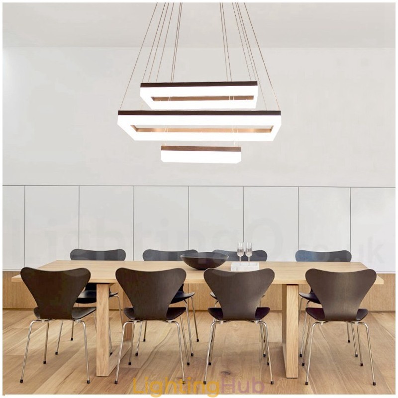 Wi Fi Smart Dimmable 3 Tiers Modern Contemporary Style Home Pendant Light