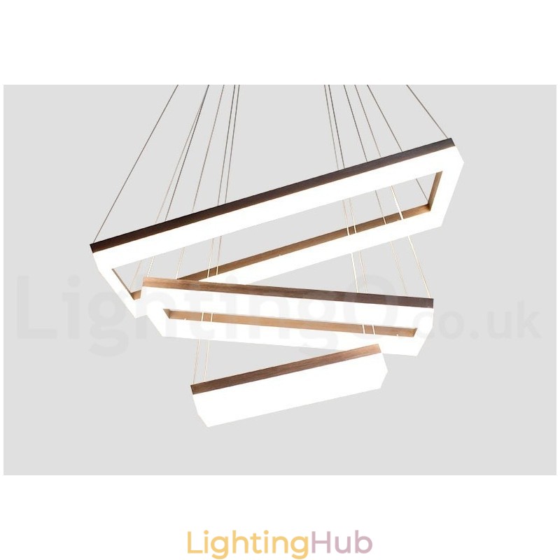 Wi Fi Smart Dimmable 3 Tiers Modern Contemporary Style Home Pendant Light